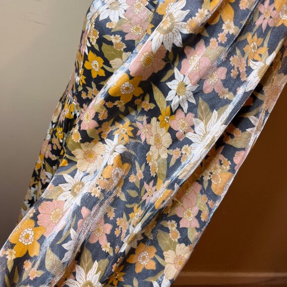 Talulah Floral S Babydoll Dress Silky Boho Style Fairy Core y2k 90’s feminine - Picture 9 of 16